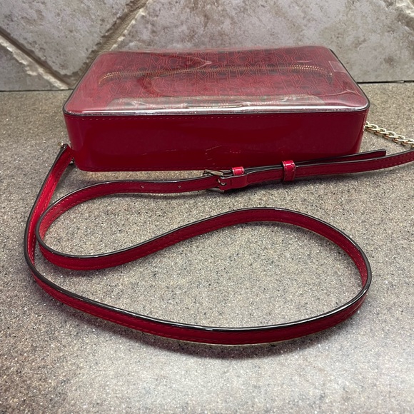 👜 NWOT Michael Kors MK Clear Large EW East West Crossbody Stadium Bag - Picture 5 of 12